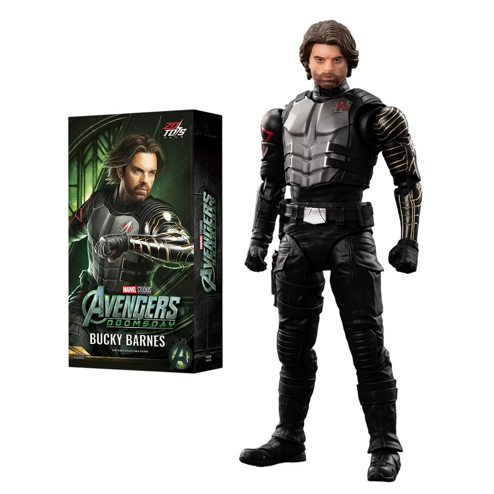 ZD Toys Marvel Avengers Doomsday Winter Soldier 1:10 Scale アクションフィギュアの画像