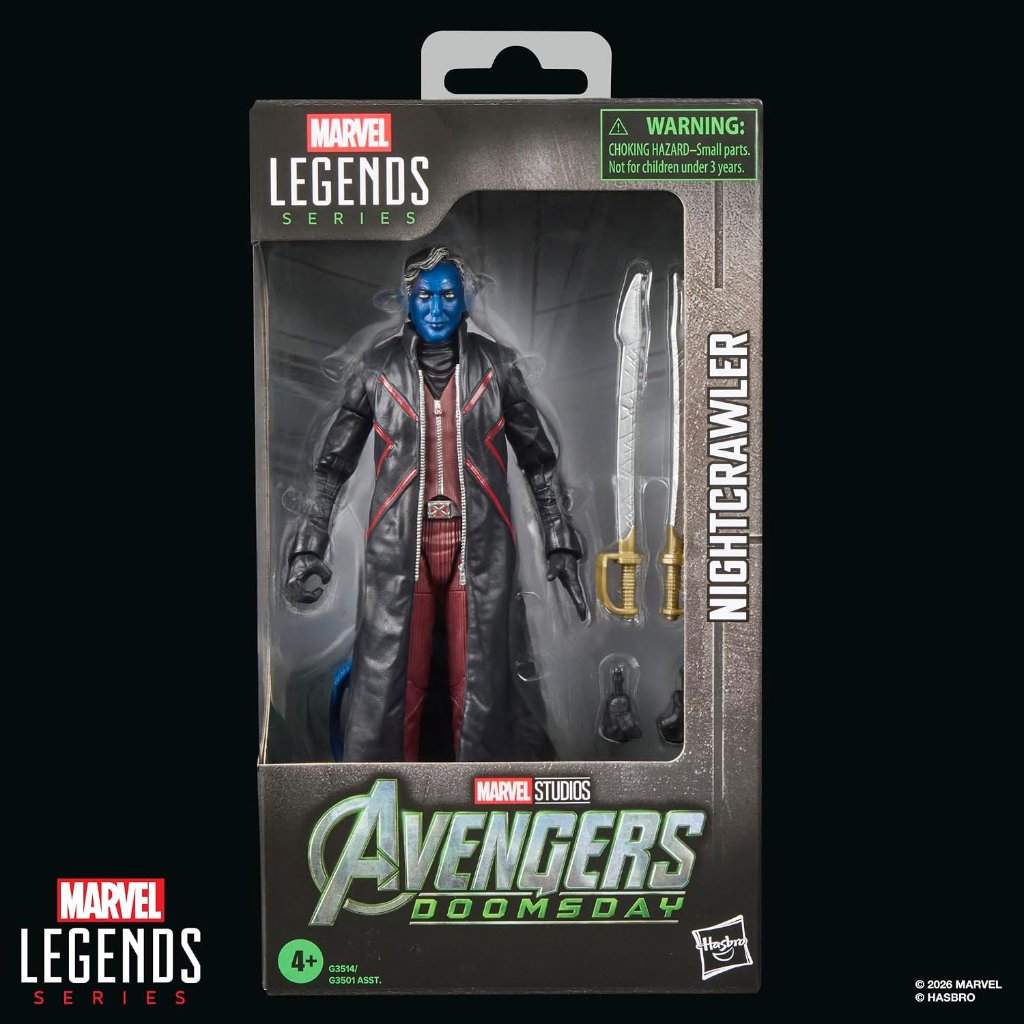 Marvel Legends Avengers Doomsday Nightcrawlerの画像