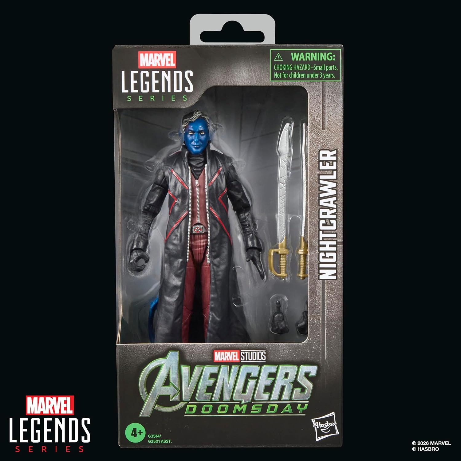 Marvel Legends Avengers Doomsday Nightcrawlerの画像