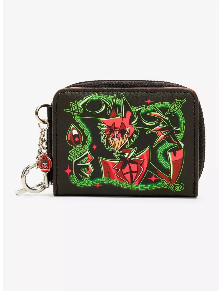 Hazbin Hotel ハズビンホテル アラスター デーモン形態 ミニウォレット チャーム付きの画像