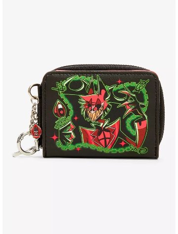 Hazbin Hotel ハズビンホテル アラスター デーモン形態 ミニウォレット チャーム付きの画像
