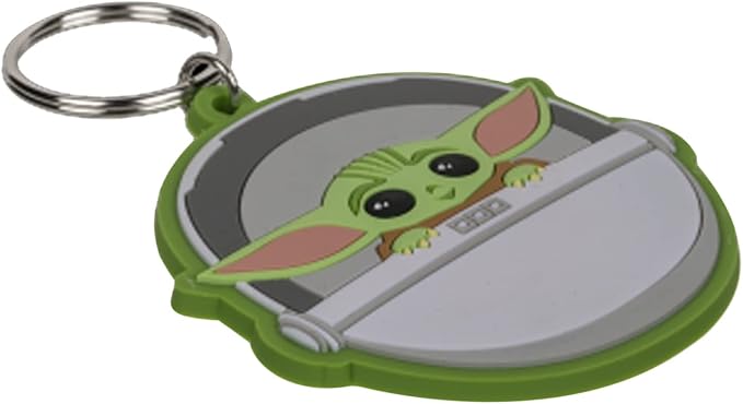 スターウォーズ Star Wars マンダロリアン グローグー ポッド入り PVCラバーキーホルダー の画像
