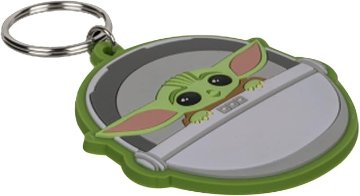スターウォーズ Star Wars マンダロリアン グローグー ポッド入り PVCラバーキーホルダー の画像