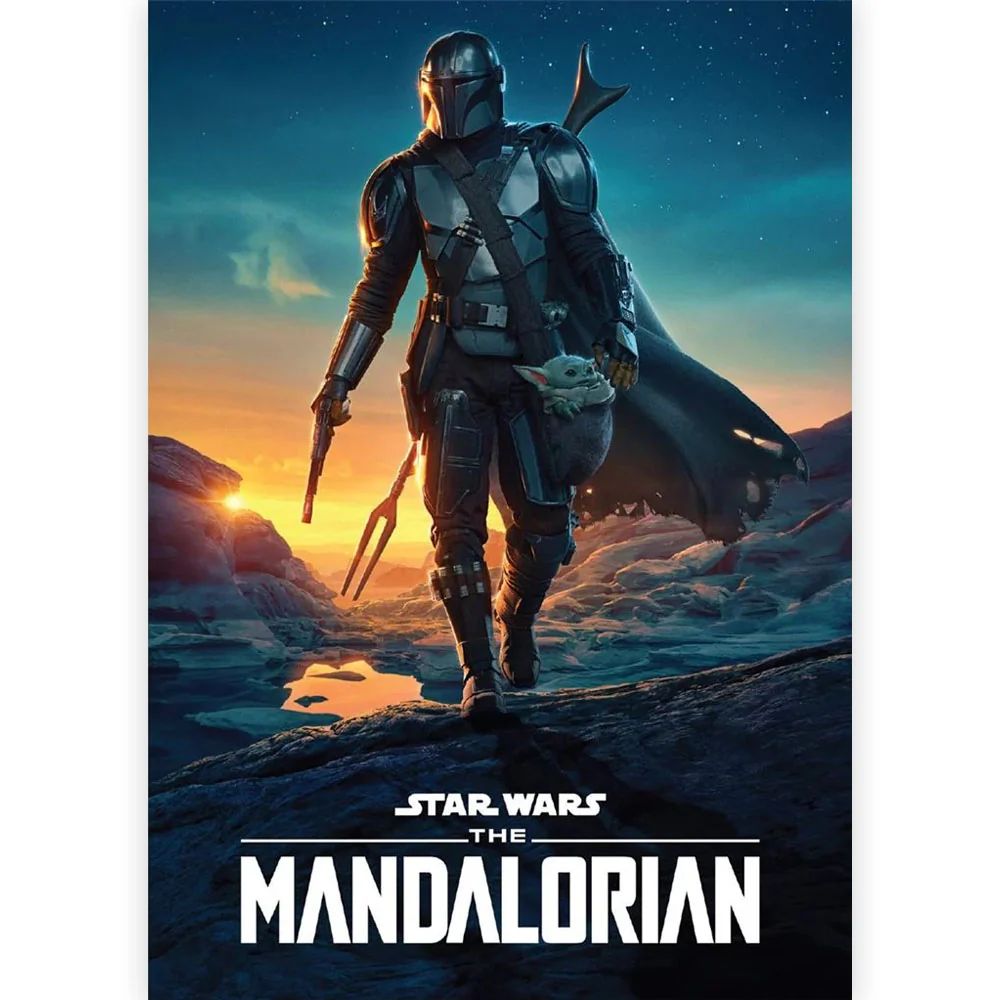 スターウォーズ Star Wars マンダロリアン ポストカード Nightfall A6サイズの画像