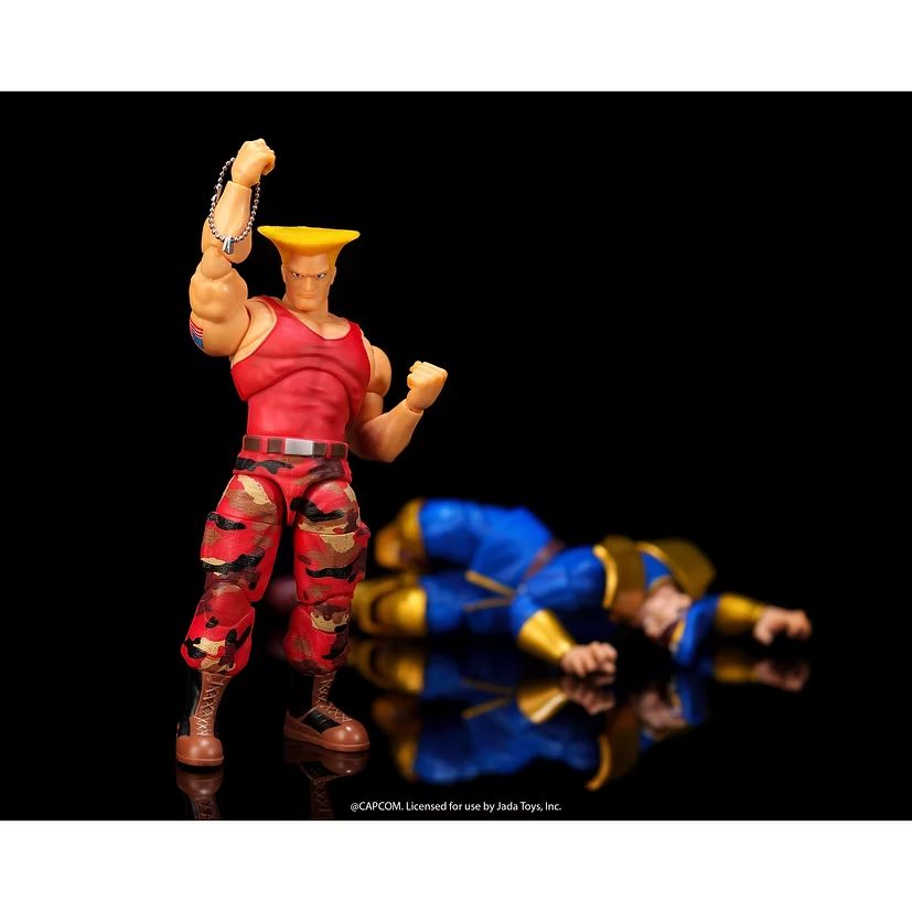 ストリートファイター２ ガイル vs ベガ 2-Pack Guile M.Bison ６インチアクションフィギュアの画像