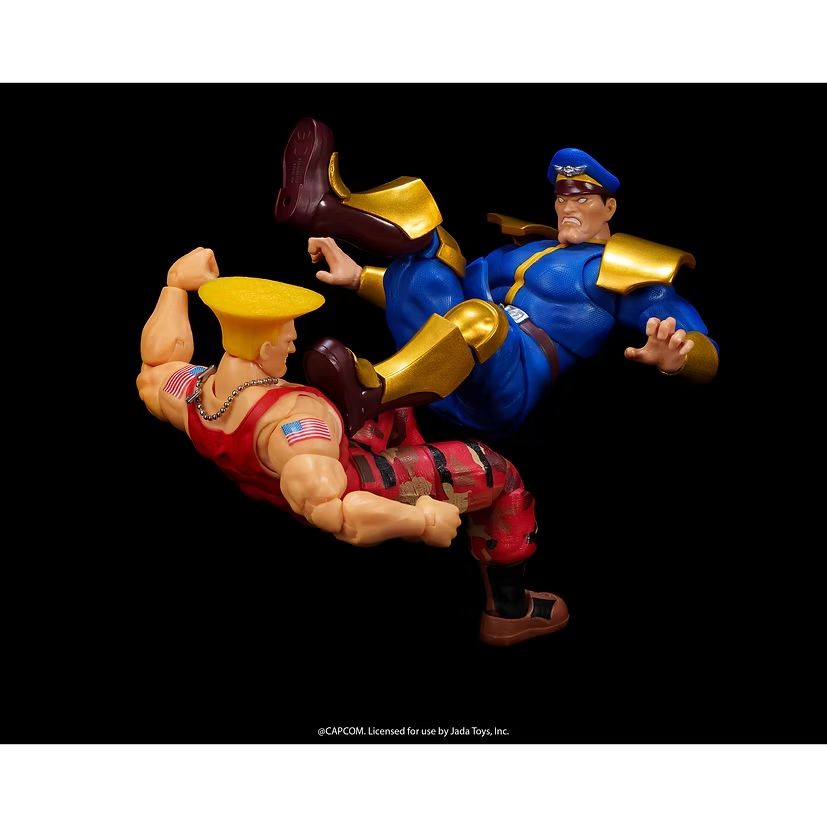 ストリートファイター２ ガイル vs ベガ 2-Pack Guile M.Bison ６インチアクションフィギュアの画像
