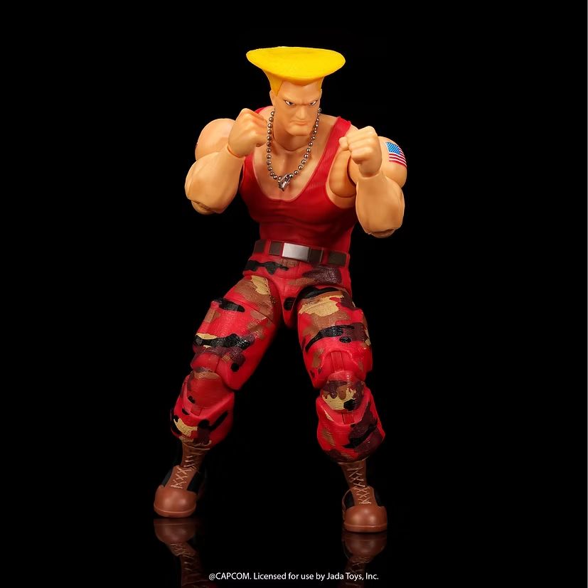 ストリートファイター２ ガイル vs ベガ 2-Pack Guile M.Bison ６インチアクションフィギュアの画像