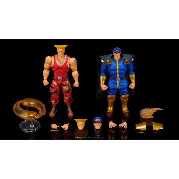 ストリートファイター２ ガイル vs ベガ 2-Pack Guile M.Bison ６インチアクションフィギュアの画像