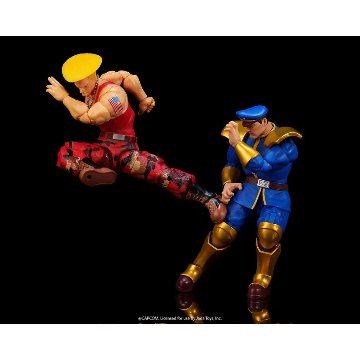 ストリートファイター２ ガイル vs ベガ 2-Pack Guile M.Bison ６インチアクションフィギュアの画像