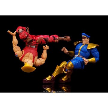 ストリートファイター２ ガイル vs ベガ 2-Pack Guile M.Bison ６インチアクションフィギュアの画像
