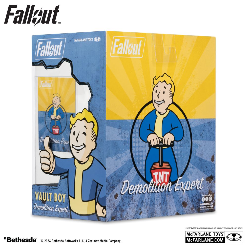 McFarlane Fallout TV Series Demolition Expert 5-inch Posed Figureの画像