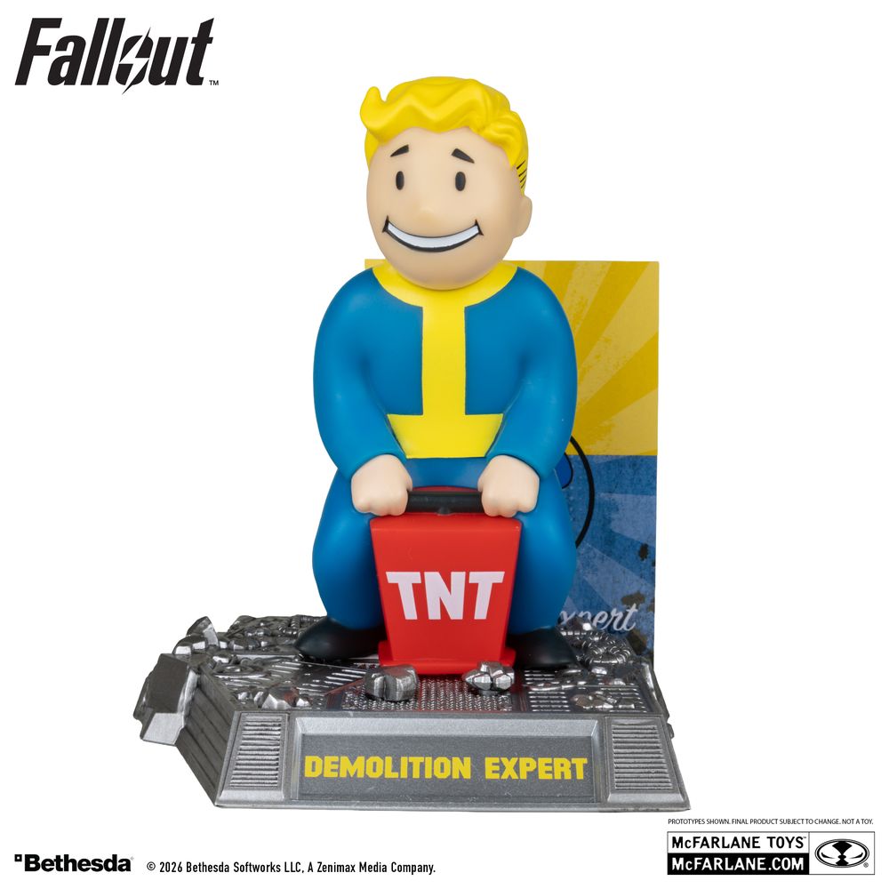 McFarlane Fallout TV Series Demolition Expert 5-inch Posed Figureの画像