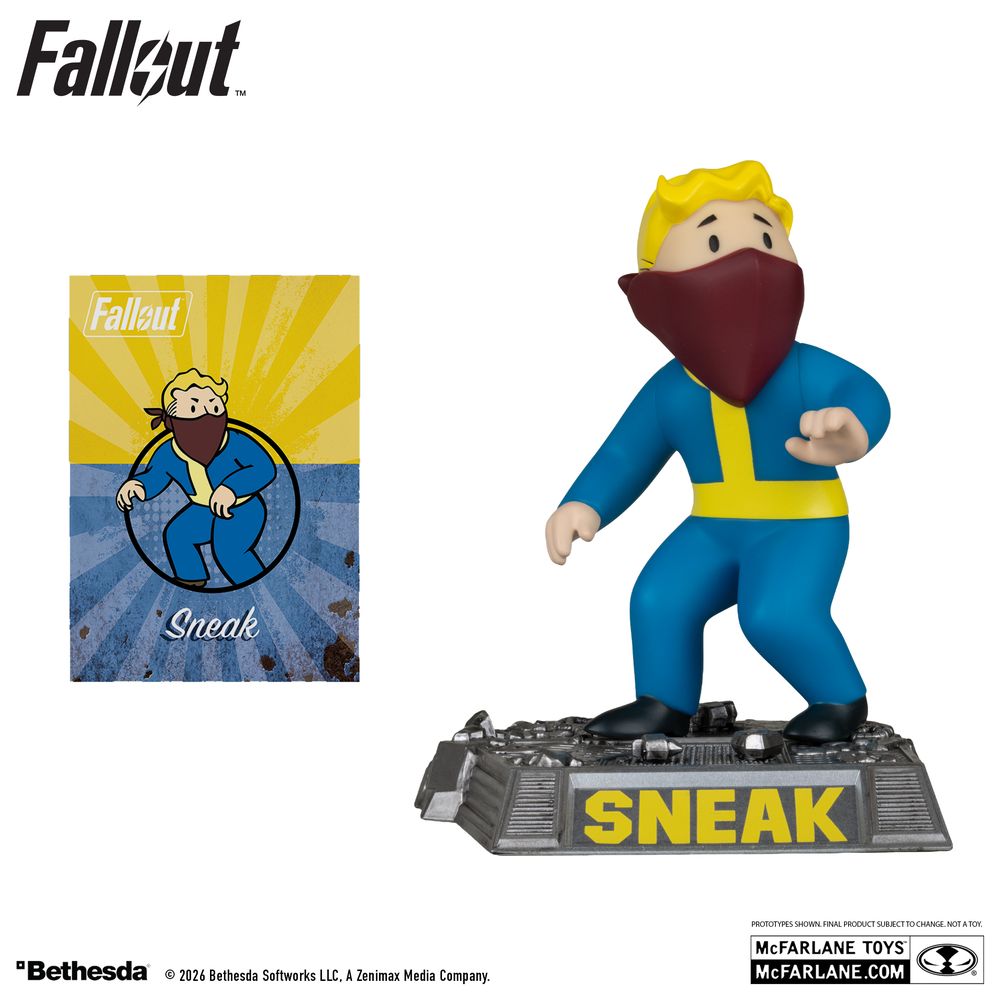 McFarlane Fallout TV Series Sneak Expert 5-inch Posed Figureの画像