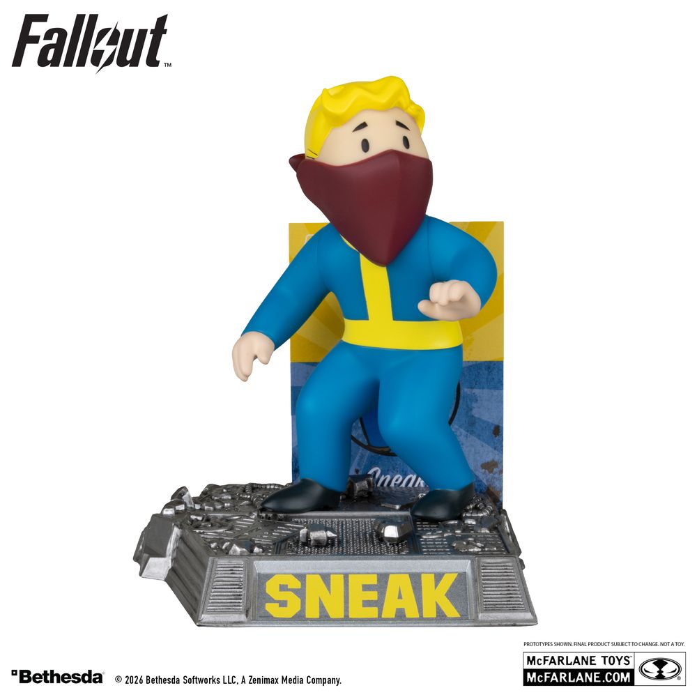 McFarlane Fallout TV Series Sneak Expert 5-inch Posed Figureの画像