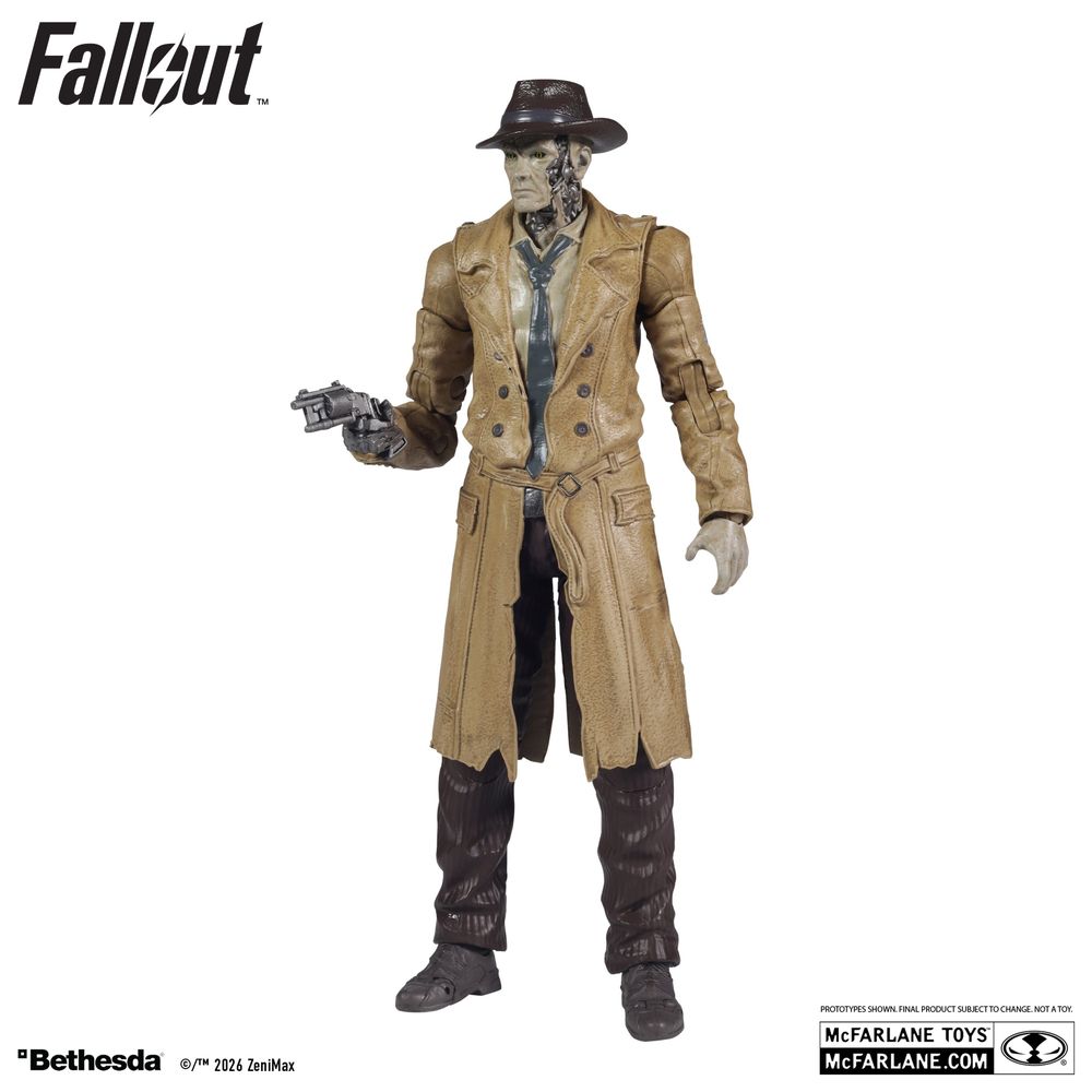 McFarlane Gaming Edition Fallout Nick Valentine 7-inch Action Figureの画像