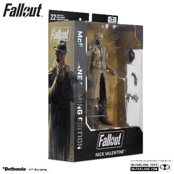 McFarlane Gaming Edition Fallout Nick Valentine 7-inch Action Figureの画像