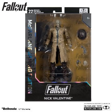 McFarlane Gaming Edition Fallout Nick Valentine 7-inch Action Figureの画像