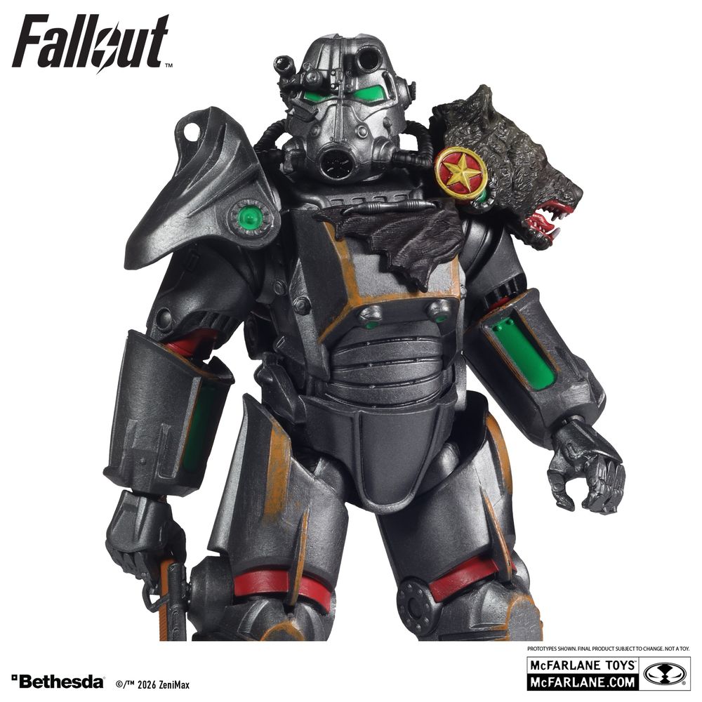 McFarlane Gaming Edition Fallout Scorched Sierra Power Armor 7-inch Action Figureの画像