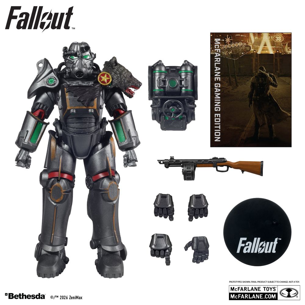 McFarlane Gaming Edition Fallout Scorched Sierra Power Armor 7-inch Action Figureの画像