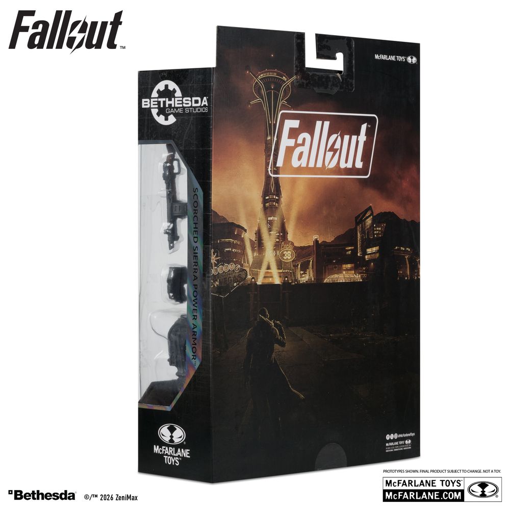 McFarlane Gaming Edition Fallout Scorched Sierra Power Armor 7-inch Action Figureの画像