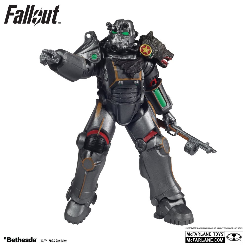 McFarlane Gaming Edition Fallout Scorched Sierra Power Armor 7-inch Action Figureの画像