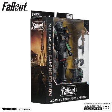 McFarlane Gaming Edition Fallout Scorched Sierra Power Armor 7-inch Action Figureの画像