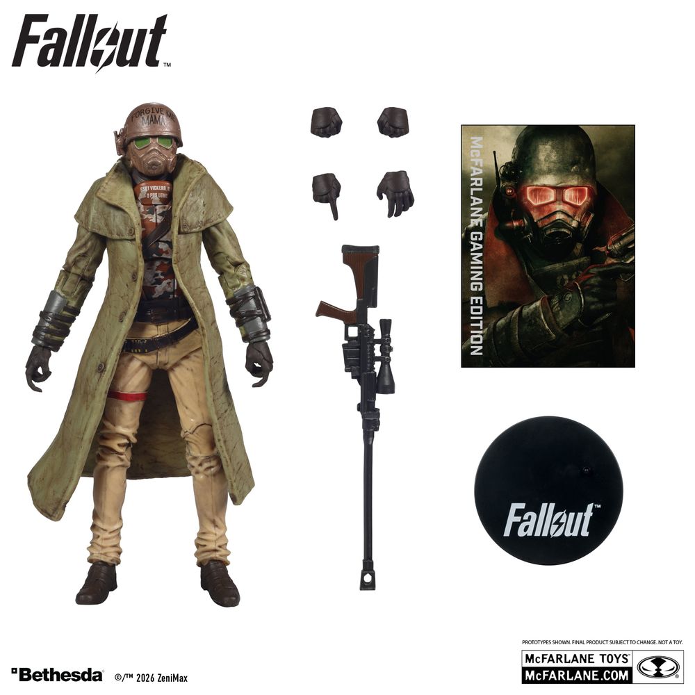 McFarlane Gaming Edition Fallout Desert Ranger Combat Armor 7-inch Action Figureの画像