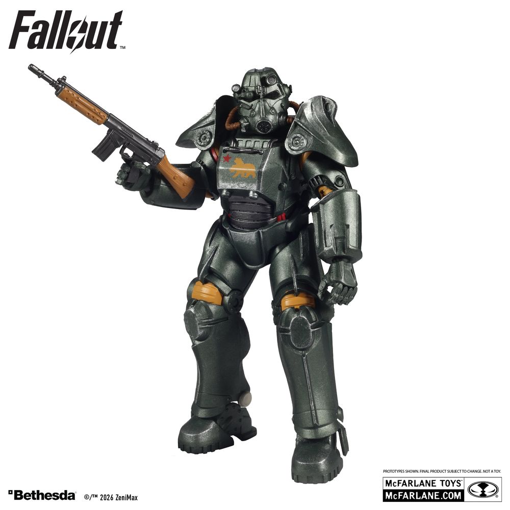 McFarlane Gaming Edition Fallout NCR Salvaged Power Armor 7-inch Action Figureの画像