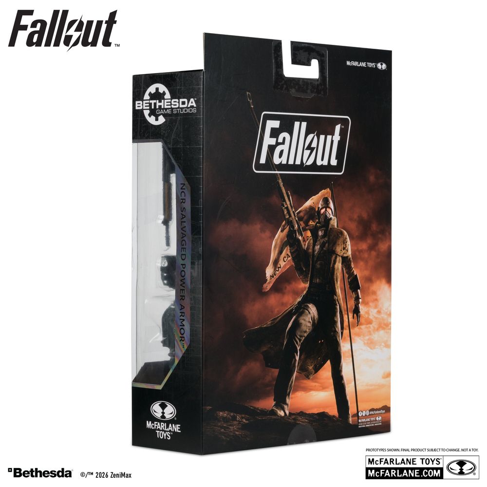 McFarlane Gaming Edition Fallout NCR Salvaged Power Armor 7-inch Action Figureの画像