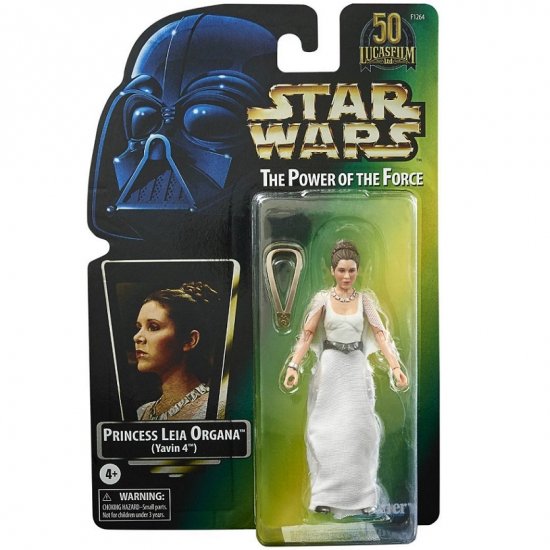 Star Wars TBS Lucasfilm 50th Anniv Princess Leia Organa Yavin 4 6-Inch Action Figure画像
