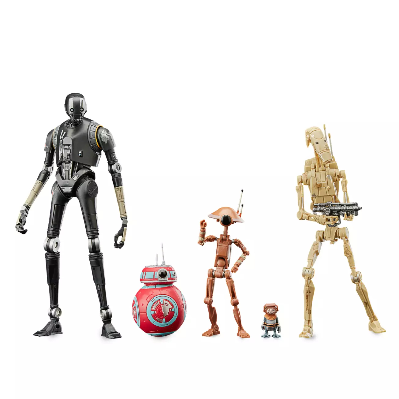 Star Wars TBS Droid Depot 6-Inch Action Figure Pack画像