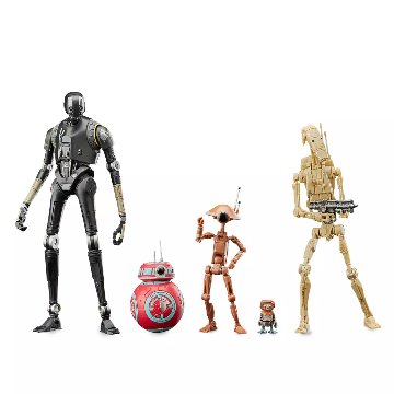 Star Wars TBS Droid Depot 6-Inch Action Figure Pack画像
