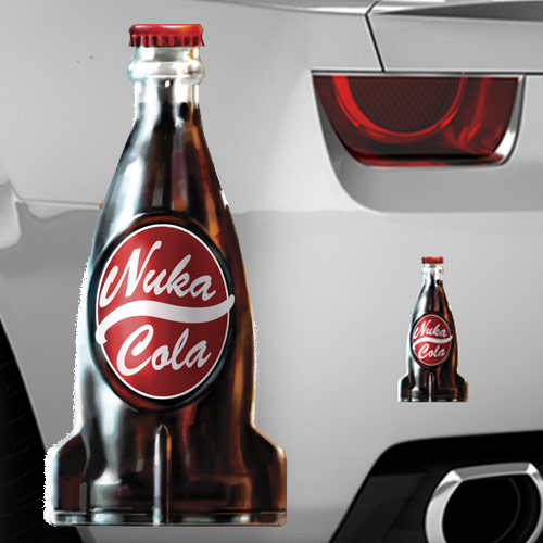 Fallout 4 Nuka Cola Bottle Vinyl Decalの画像