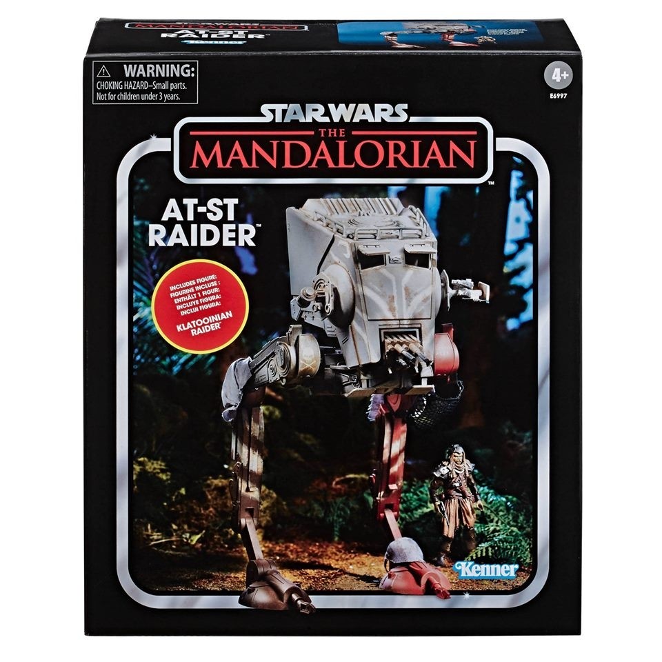 Star Wars TVC Mandalorian AT-ST Raider and Klatooinian Raider 3 3/4-Inch Action Figure画像