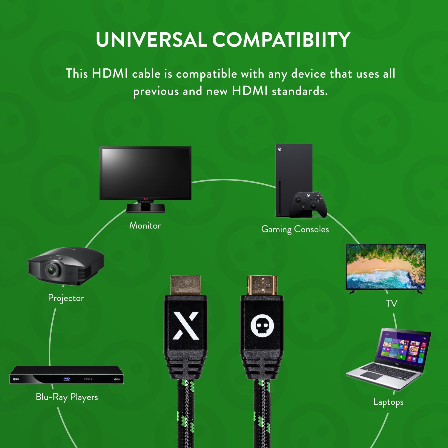 Xbox Series X and Series S 4K Ultra HD HDMI Cable画像