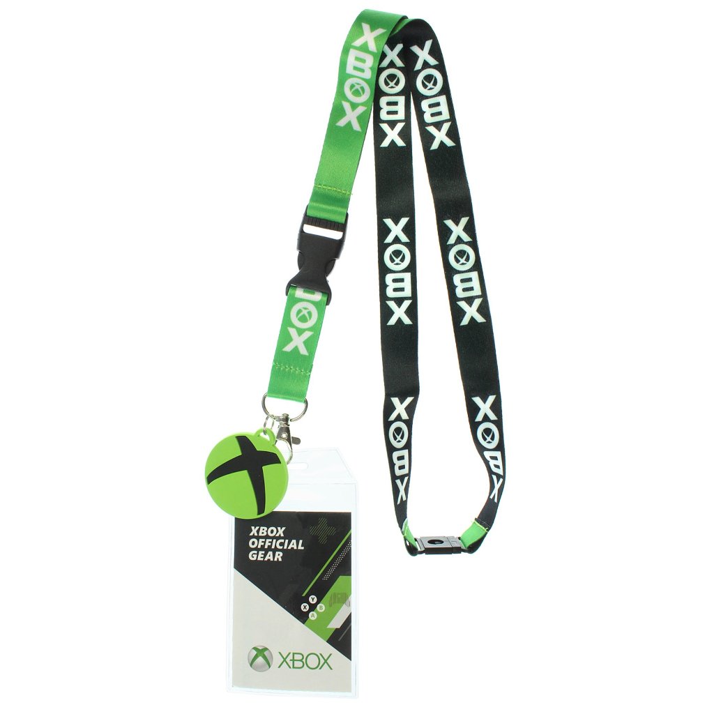 Xbox Rubber Charm Lanyardの画像