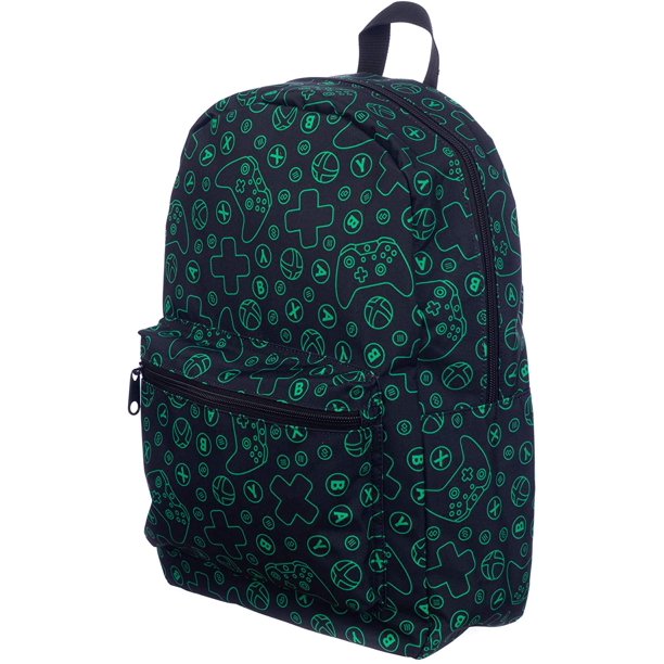 Xbox Controller Printed Laptop Backpack画像