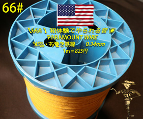 【66# 】 ◉ PARAMOUNT 米国 鉄線（1m）の画像
