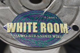【190#】WHITE ROOM AWG22〔50cm〕の画像