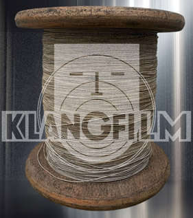 【205#】1939年 Klang Film 絹巻銅線〔40cm〕の画像