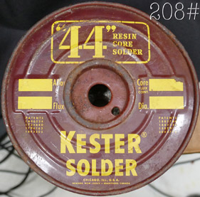 【208#】最高峰のKESTER“44”  】㊙︎〔33cm〕の画像