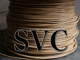 【249#】SVC 業務用 1.6ミリ布巻き単線〔20cm〕　の画像