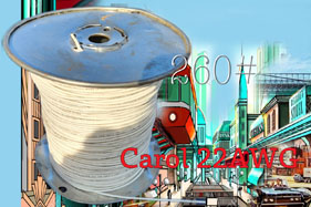 【260#】Carol White 22AWG 〔50cm〕の画像