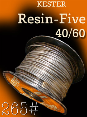 【265#】KESTER Resin-Five 40/60　〔50cm〕の画像