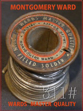 【311#】MONTGOMERY WARD ハンダ　4cm = 650円の画像