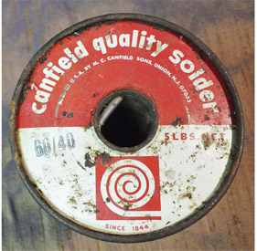 【53#】 古いハンダ canfield 60/40（50cm）の画像