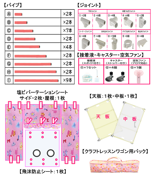 ワゴンファイリー用サイズ説明