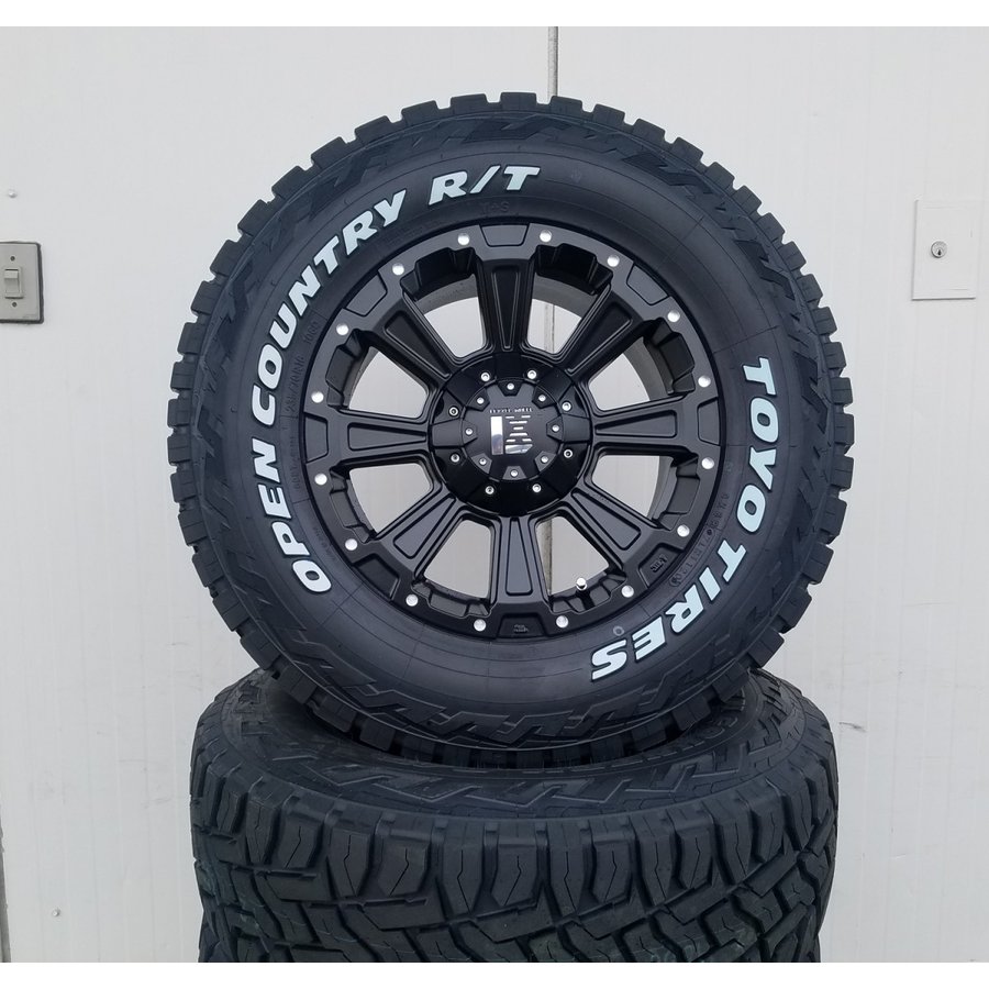 デリカD5 RAV4 エクストレイル タイヤホイールセット 16インチ DeathRock デスロック トーヨー オープンカントリー R/T  235/70R16 ホワイトレター｜Wheel And Tyre shop WAT!!直販店