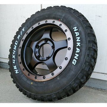 ジムニー JB23 JB64 16インチ Bounty Collection BDX05 ナンカン FT9 マッドタイヤ 175/80R16の画像