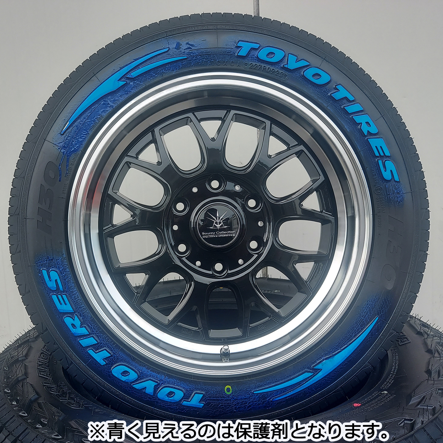 車検対応 200系ハイエース レジアスエース タイヤホイールセット 17インチ BD00 トーヨー H20 215/60R17の画像